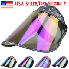 Mujer Large Sun UV Protection Cap Cover Hat Wide Brim Golf Tennis Cycle Outdoor   eb-78443765
